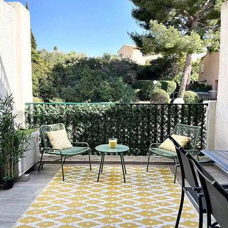 Studio 110 Grande Terrasse Proche Mer Bandol Luaran gambar