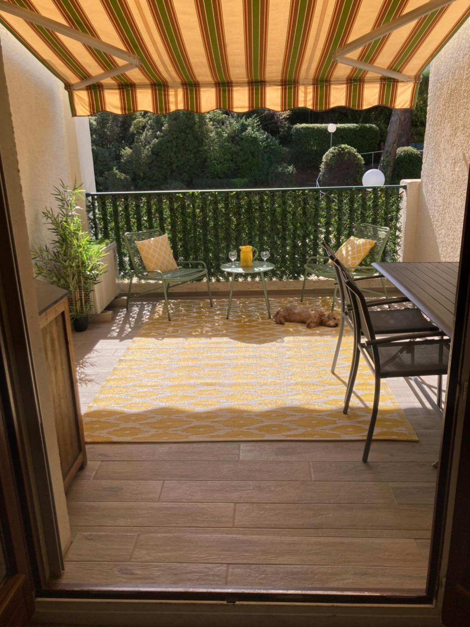 Studio 110 Grande Terrasse Proche Mer Bandol Luaran gambar