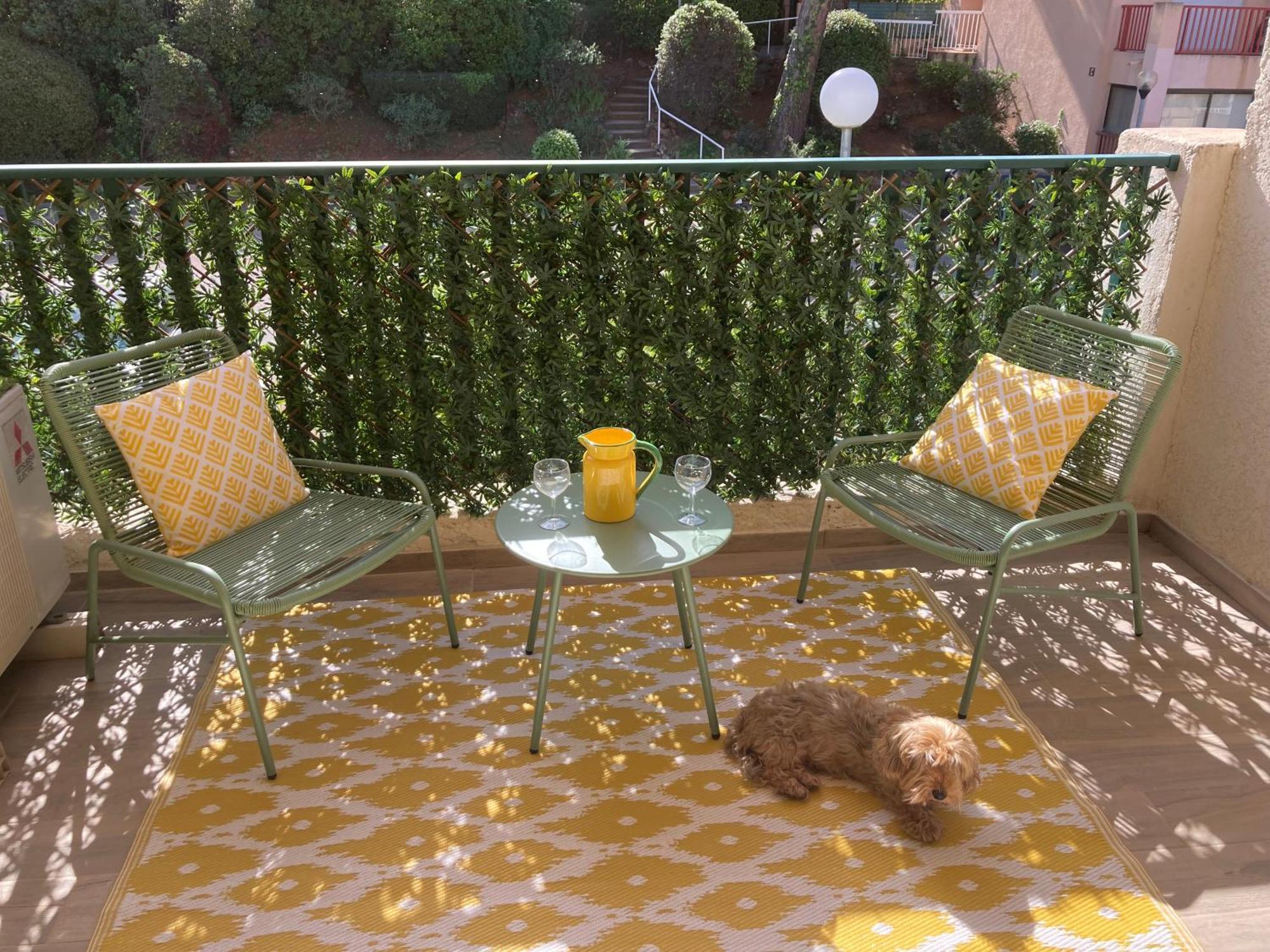 Studio 110 Grande Terrasse Proche Mer Bandol Luaran gambar